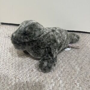 SPECKLES Plush SEAL Douglas Cuddle Toys #260 Stuffed Animal 12" Gray